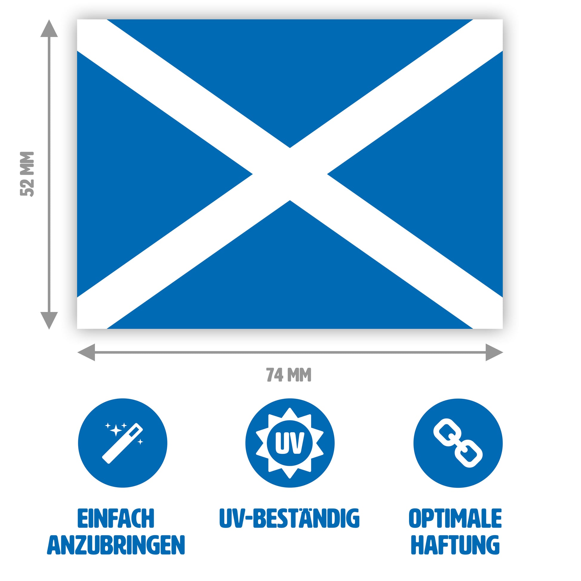 Schottland-Sticker