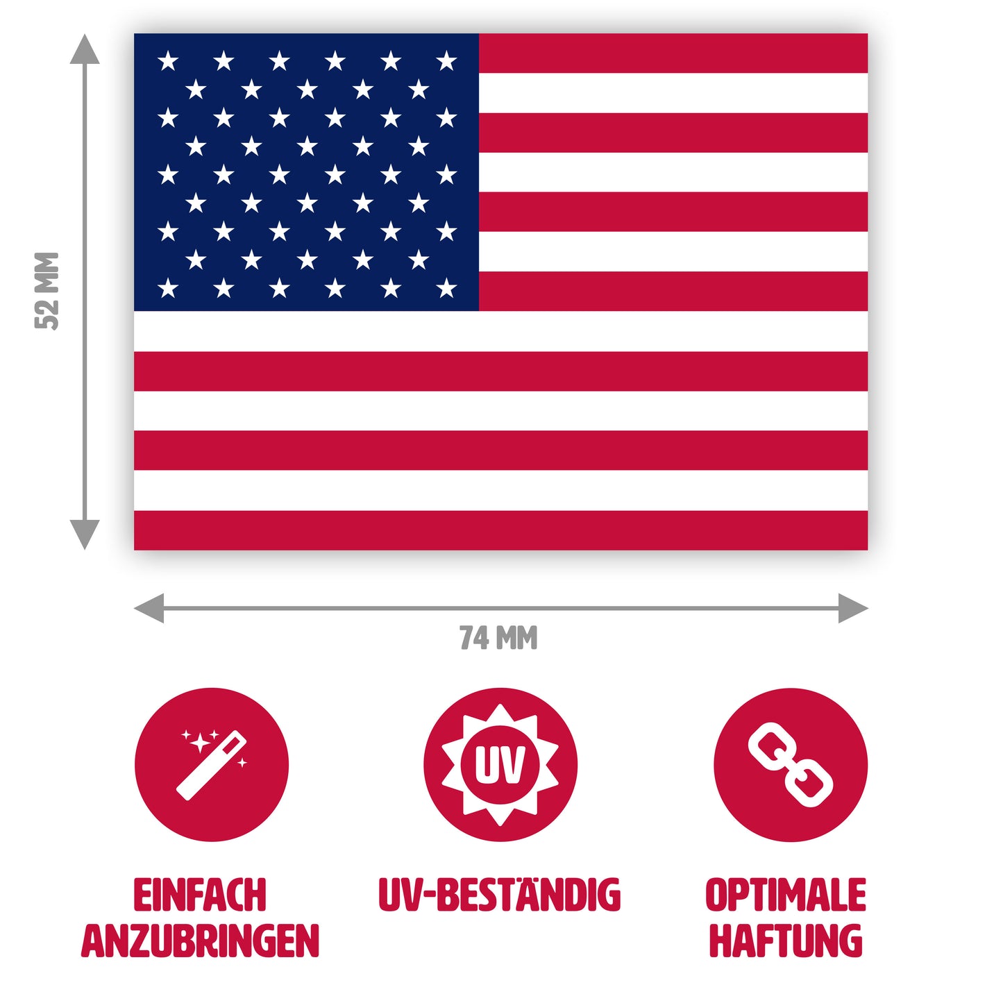 USA / Amerika Sticker