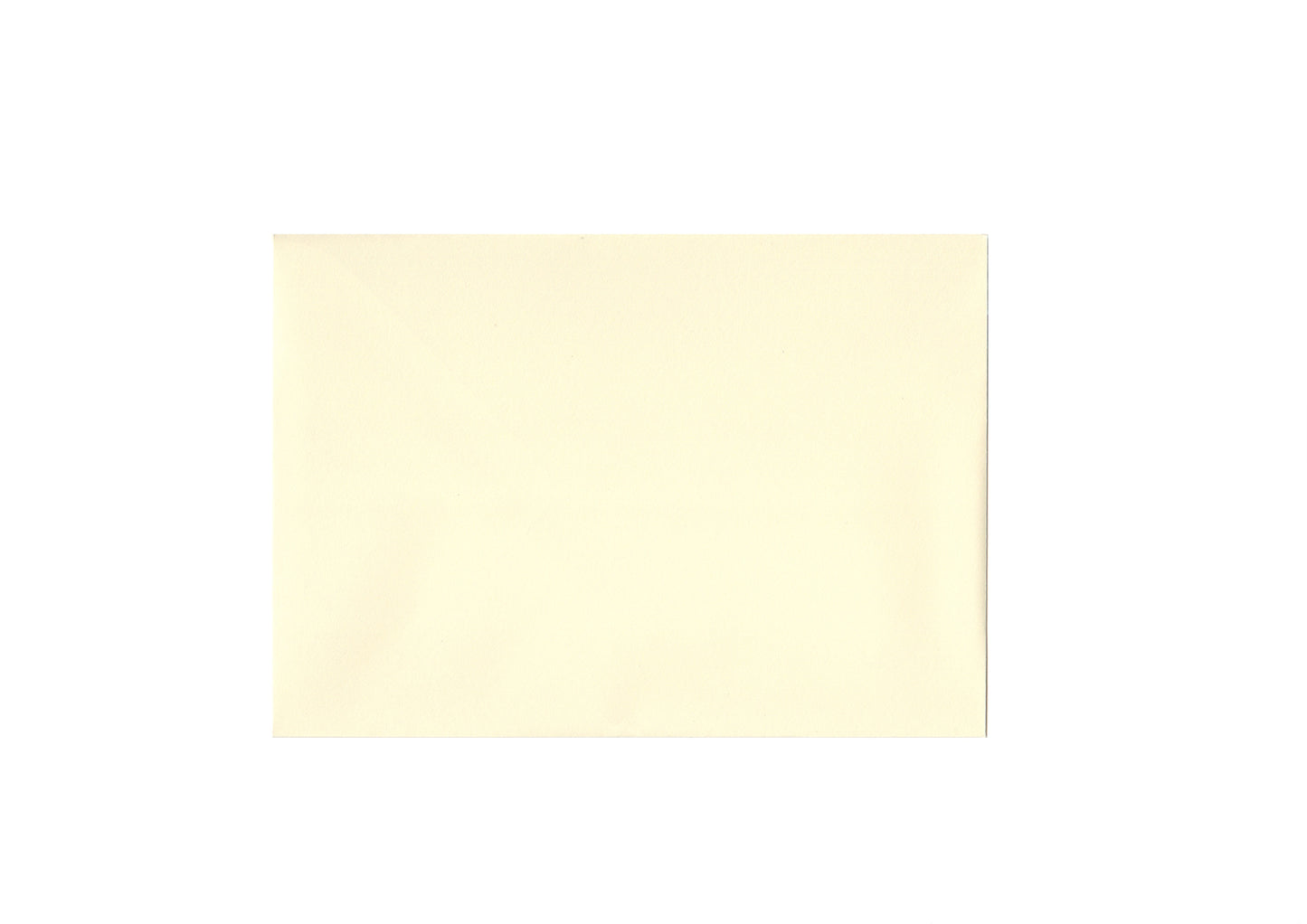 100 Stück - Hellgelbe Briefumschläge - Vanilla / Creme - DIN C6