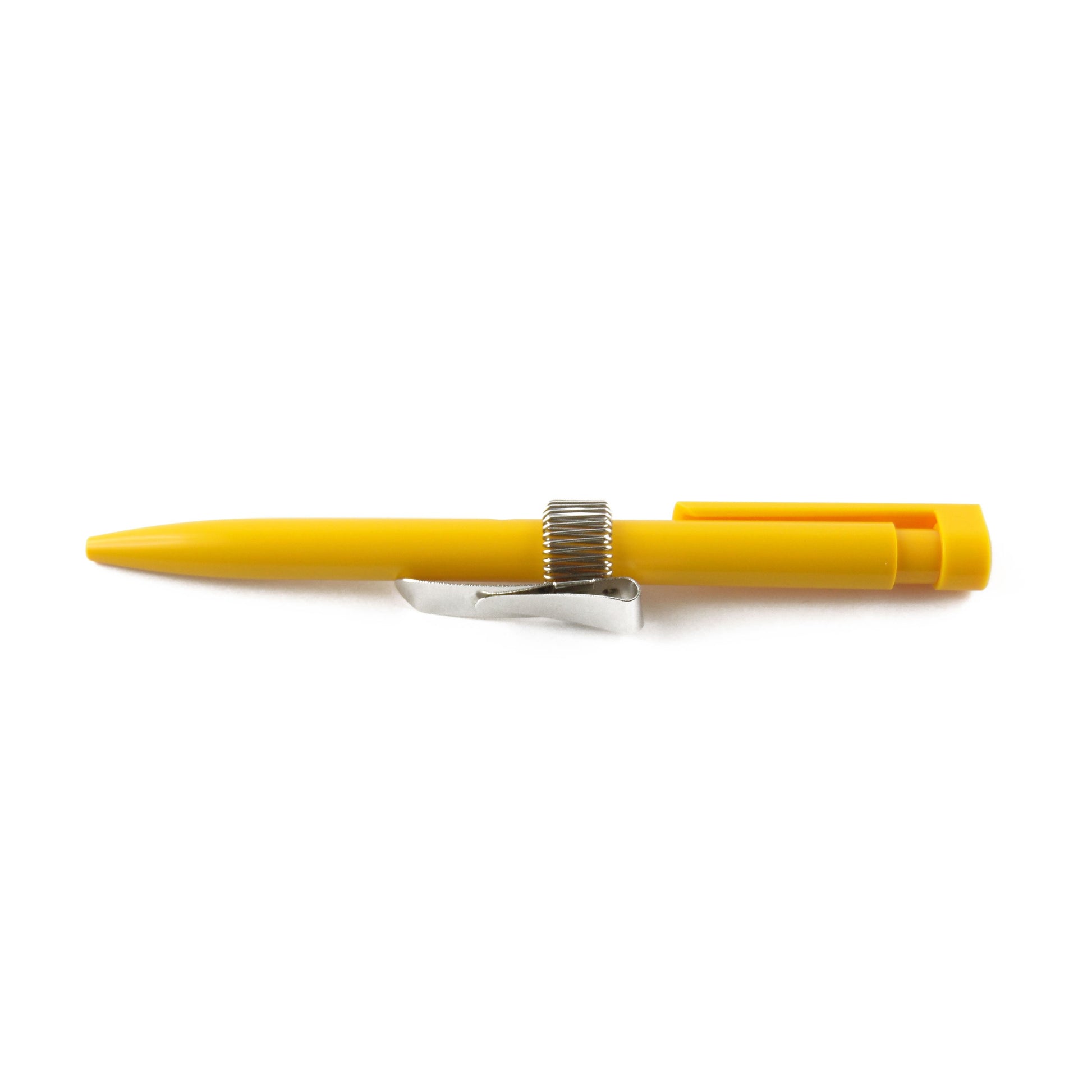 Seitenansicht Metallstifthalter auf Stift
